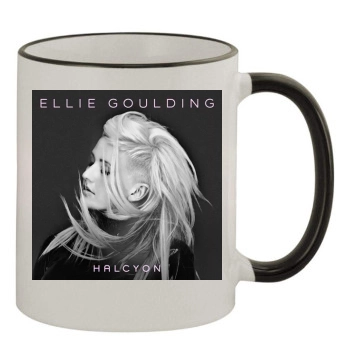 Ellie Goulding 11oz Colored Rim & Handle Mug