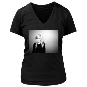 Ellie Goulding Women's Deep V-Neck TShirt