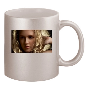 Ellie Goulding 11oz Metallic Silver Mug