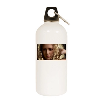 Ellie Goulding White Water Bottle With Carabiner