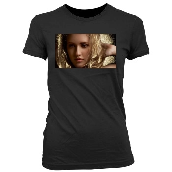 Ellie Goulding Women's Junior Cut Crewneck T-Shirt