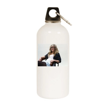 Ellie Goulding White Water Bottle With Carabiner