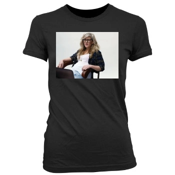 Ellie Goulding Women's Junior Cut Crewneck T-Shirt