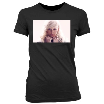 Ellie Goulding Women's Junior Cut Crewneck T-Shirt