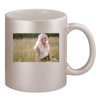 Ellie Goulding 11oz Metallic Silver Mug