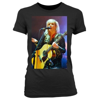 Ellie Goulding Women's Junior Cut Crewneck T-Shirt