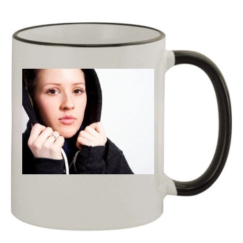 Ellie Goulding 11oz Colored Rim & Handle Mug