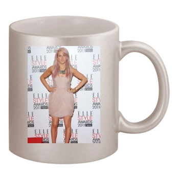 Ellie Goulding 11oz Metallic Silver Mug