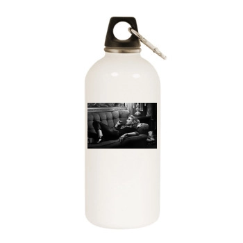 Ellie Goulding White Water Bottle With Carabiner