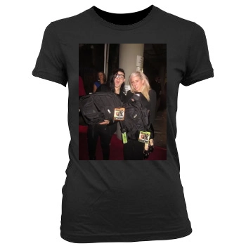 Ellie Goulding Women's Junior Cut Crewneck T-Shirt