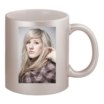 Ellie Goulding 11oz Metallic Silver Mug