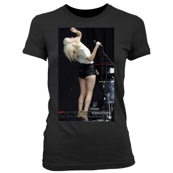 Ellie Goulding Women's Junior Cut Crewneck T-Shirt