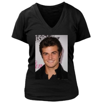 Beau Mirchoff Women's Deep V-Neck TShirt