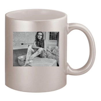 Edita Vilkeviciute 11oz Metallic Silver Mug