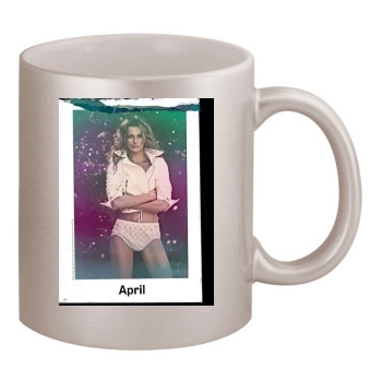 Edita Vilkeviciute 11oz Metallic Silver Mug