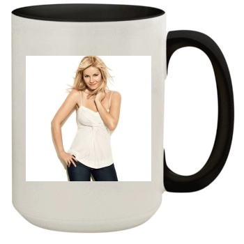 Elisha Cuthbert 15oz Colored Inner & Handle Mug