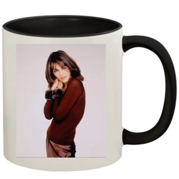 Elizabeth Hurley 11oz Colored Inner & Handle Mug