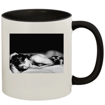 Elizabeth Hurley 11oz Colored Inner & Handle Mug