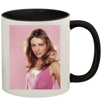 Elizabeth Hurley 11oz Colored Inner & Handle Mug