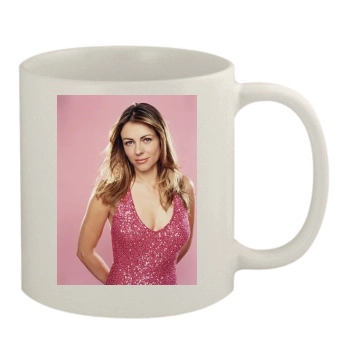 Elizabeth Hurley 11oz White Mug