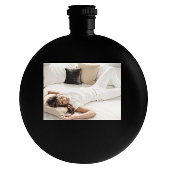 Elizabeth Hurley Round Flask