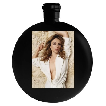 Elizabeth Hurley Round Flask