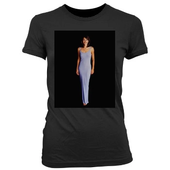 Elizabeth Hurley Women's Junior Cut Crewneck T-Shirt