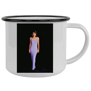 Elizabeth Hurley Camping Mug