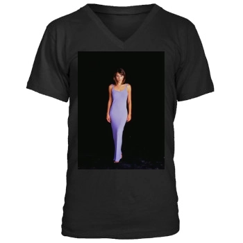 Elizabeth Hurley Men's V-Neck T-Shirt