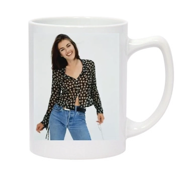 Elizabeth Hurley 14oz White Statesman Mug