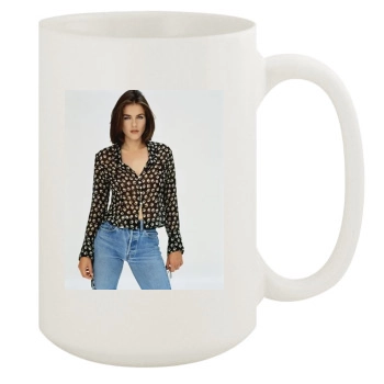 Elizabeth Hurley 15oz White Mug