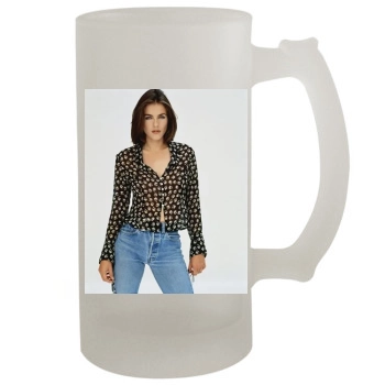 Elizabeth Hurley 16oz Frosted Beer Stein