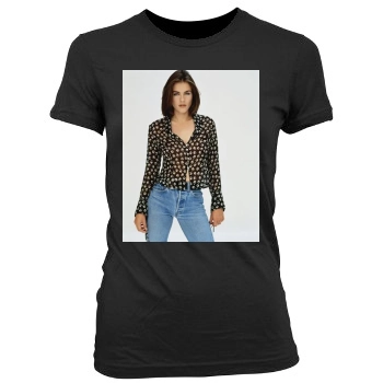 Elizabeth Hurley Women's Junior Cut Crewneck T-Shirt