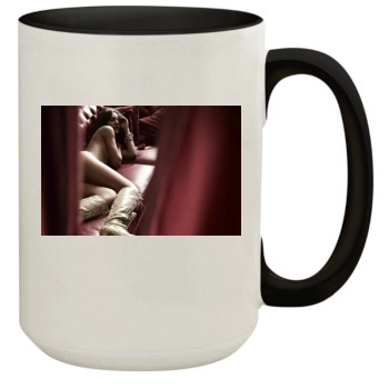 Emanuela de Paula 15oz Colored Inner & Handle Mug