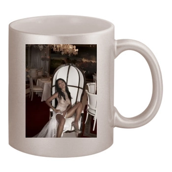 Emanuela de Paula 11oz Metallic Silver Mug