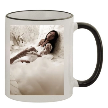 Emanuela de Paula 11oz Colored Rim & Handle Mug