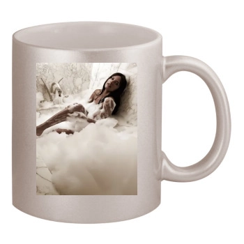 Emanuela de Paula 11oz Metallic Silver Mug