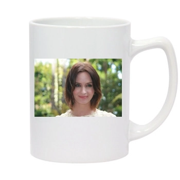 Emily Blunt 14oz White Statesman Mug