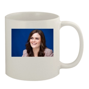 Emily Deschanel 11oz White Mug