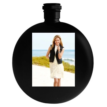 Emily VanCamp Round Flask