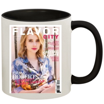 Emma Roberts 11oz Colored Inner & Handle Mug