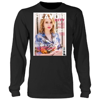 Emma Roberts Men's Heavy Long Sleeve TShirt