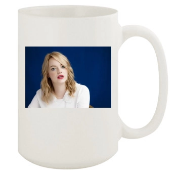 Emma Stone 15oz White Mug