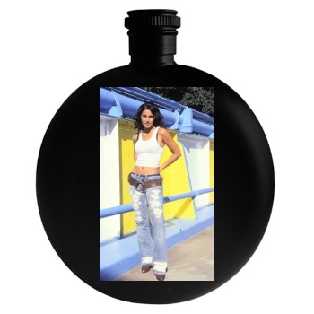 Emmanuelle Chriqui Round Flask