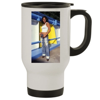 Emmanuelle Chriqui Stainless Steel Travel Mug