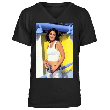 Emmanuelle Chriqui Men's V-Neck T-Shirt