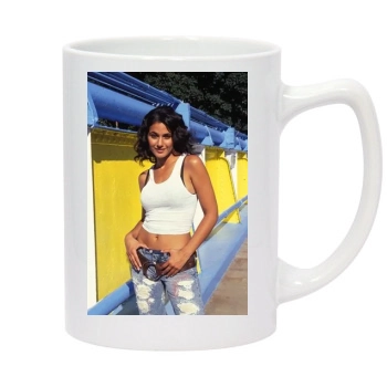 Emmanuelle Chriqui 14oz White Statesman Mug