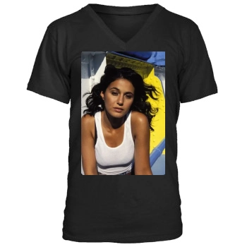 Emmanuelle Chriqui Men's V-Neck T-Shirt