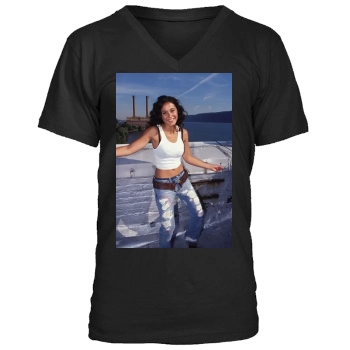 Emmanuelle Chriqui Men's V-Neck T-Shirt