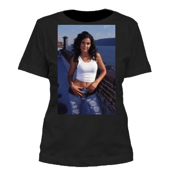 Emmanuelle Chriqui Women's Cut T-Shirt